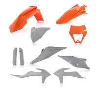 Acer ull Plastics Kit For KTM EXC EXC-F XC-W TPI 2020-2023 Orange Grey