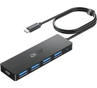 Acer USB C Hub 4 Ports, Multiple USB 3.0 Hub, USB C Splitter for Laptop with USB C Power Port, USB Extender for C Port Laptop, iMac Pro, MacBook Pro, iPad. Windows, Linux, Acer PC, and More(4ft)
