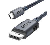 Acer USB C to Display Port Cable 8K@60Hz, Thunderbolt 3/4/5 to DP 1.4 2m