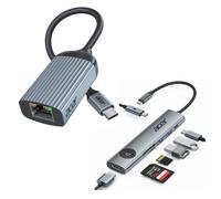 Acer USB C to Ethernet Adapter with Acer USB C Hub 7IN1