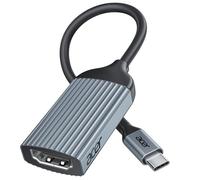 acer USB C to HDMI Adapter 4K@60Hz, [Sturdy&Portable] Type-C HDMI Adapter, Thunderbolt 3/4 to HDMI Converter for Monitor, iPhone 15 Pro, MacBook Pro/Air, iPad Pro/Air, Laptop, Dell XPS, Galaxy, etc