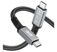 acer USB-C USB 4 Cable 1M, Braided 8K/4K Video Display Cable, 240W Fast Charging Lead, USBC High Speed 40Gbps Transfer Cord, Thunderbolt 4/3, TB4 Compatible | Laptop, MacBook, External SSD, Monitor