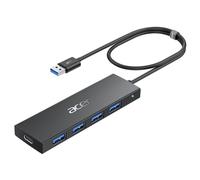 Acer USB Hub 3.0, Ultra Slim USB Adapter 4 Ports, Multiport Splitter w