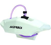 Acer uxiliary Motorcycle Fuel Tank, Plastic, 0.6 Gallon, Vehicle Specific, White, 2.1 L