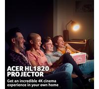 Acer Vero HL1820 - 4K Ultra HD (3840 x 2160), 5500 RGB Laser Lumens, 2000 ANSI Lumens, Projector