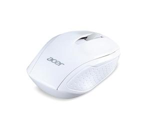 acer Wireless Mouse Chrome AMR 800 RF2.4G (1600 DPI, WWCB Certified, Smart Power Management, Slim Design, Fine Scroll Wheel) White