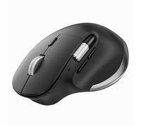 acer Wireless Mouse, Ergonomic Mouse with Side Scroll, Bluetooth 5.2 & 2.4G Dual Modes, 4800 DPI Adjustable, 8 Buttons, Rechargeable Mice, Connect 3 Devices, Computer Mouse for PC, Desktop - Black