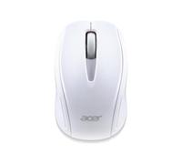 acer Wireless Mouse, G69 RF2.4G with Chrome Logo, White