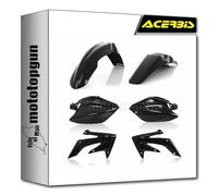 acerbis 0007454.090 plastics kit black compatible with honda crf 250 r 2004 2005 mototopgun