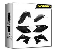 acerbis 0013142.090 plastics kit black compatible with kawasaki kxf 450 2009 2010 2011 mototopgun