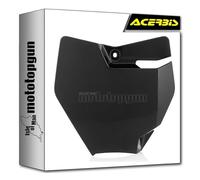 acerbis 0021815.090 front number plate black compatible with ktm sx 65 2016 2017 2018 2019 2020 2021 2022 2023 mototopgun