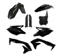 Acerbis 0021843.090 Full Plastic Kit Kaw Kxf 450 2016, Black