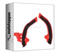 acerbis 0026345.349 x-grip frame protector red black compatible with beta rr 250 2t racing 2024 2025 mototopgun