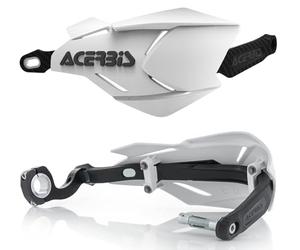 Acerbis 22397.237 Moto Hand Guards, White/Black, Size Unifit