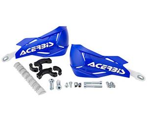 Acerbis 22397.245 Moto Hand Guards, Blue/White, Size Unifit