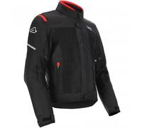 Acerbis On Road Ruby Motorcycle Textile Jacket, black-red, size M for Men