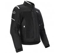 Acerbis On Road Ruby Motorcycle Textile Jacket, black-white, size S