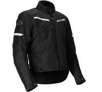 Acerbis X-Street Motorcycle Textile Jacket, black, size S