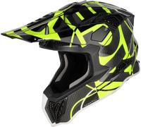 Acer irstrike-C, motocross helmet XS Black/Neon-Yellow