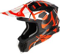 Acer irstrike-C, motocross helmet XXL Black/Neon-Red/White