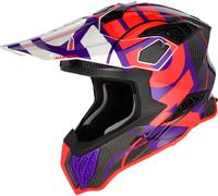Acer irstrike-C, motocross helmet XXL Black/Purple/Red/White