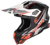 Acer irstrike-X Graphic Motocross Helmet, black/orange/silver, size XL (61/62)