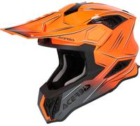 Acerbis Airstrike-X, motocross helmet L Orange/Grey