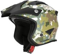 Acer ria Sport Camo Jet Helmet, green matt, size M (57/58)