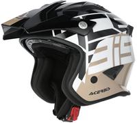 Acer ria Sport Jet Helmet, black-brown, size M for Men