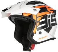 Acer ria Sport Jet Helmet, white-orange, size M for Men