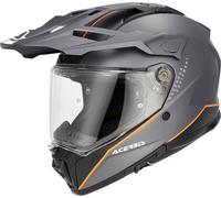 Acer ttack, adventure helmet M Matt Grey/Black/Orange