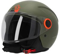 Acerbis Brezza Jet Modular Helmet GreenM Green