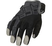 Acerbis CE MX X-K Kids Motorcycle Gloves, black-grey, size XL