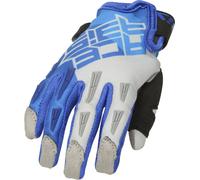 Acerbis CE MX X-K Kids Motorcycle Gloves, grey-blue, size XL