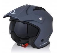 Acerbis Dark Gray Matte Jet Helmet Size XS