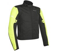 Acerbis Discovery Ghibly Motorcycle Textile Jacket, black-yellow, size 2XL for Men