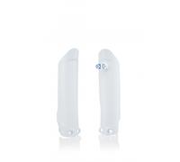 Acerbis Fork Guards For KTM SX65 2019-2023 Gas Gas MC65 2021-2023 White