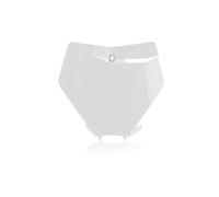 Acerbis Number Board For KTM SX125 SX250 SXF250 SXF350 SXF450 2019-2022 White