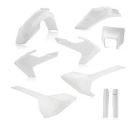 Acerbis Full Enduro Plastics Kit Husqvarna FE250 FE350 FE450 FE501 2017-19 White