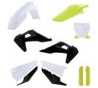 ACERBIS Full Plastic Kits WHITE/BLACK 19-22 HUSQ