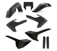 Acer ull Plastics Kit For Husqvarna FE250 FE350 FE450 FE501 2017-2019 Black