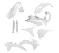 Acerbis Full Plastics Kit For KTM EXC EXC-F 125 540 2014 2015 White