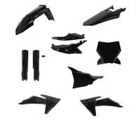 Acer ull Plastics Kit For KTM SX125 250 300 SXF250 350 450 2023 2024 Black
