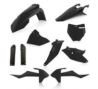 Acerbis 0022933.090 Full Plastic Kit for KTM Sx 85 2018, Black
