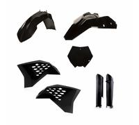 Acerbis Full Plastics Kit For KTM SXF 350 450 505 2007 2008 2009 2010 Black