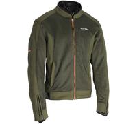 Acer ordon waterproof Motorcycle Textile Jacket, green/orange, size XXL