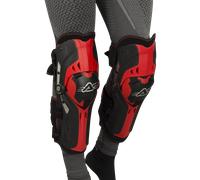 Acerbis Gorilla Knee Protectors, black-red for Men