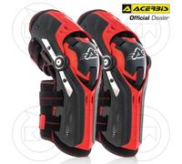 Acerbis Gorilla Knee Protectors, black/red, One size