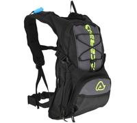 Acerbis H20 Logo Hydration Drink Backpack 10l - With 2 Litre Bladder Black/Grey