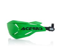 Acerbis X-Factory Black Green Handguards Kawasaki KLX 110 2010 - 2024